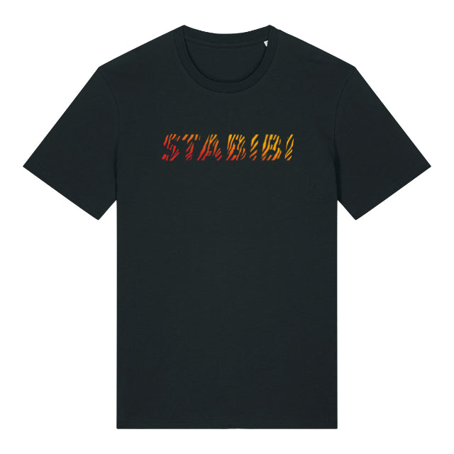 Unisex T-Shirt "Hot Zebrabibi" in schwarz