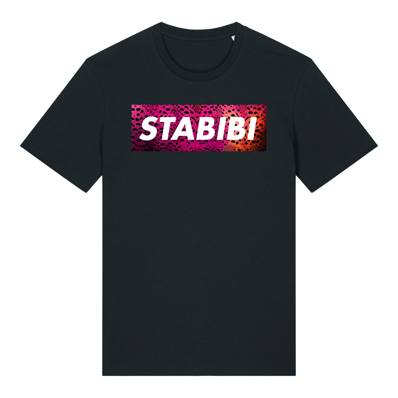 Unisex T-Shirt "Pink Panther" in schwarz