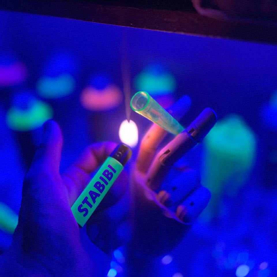 3er Pack "Fluo grün"