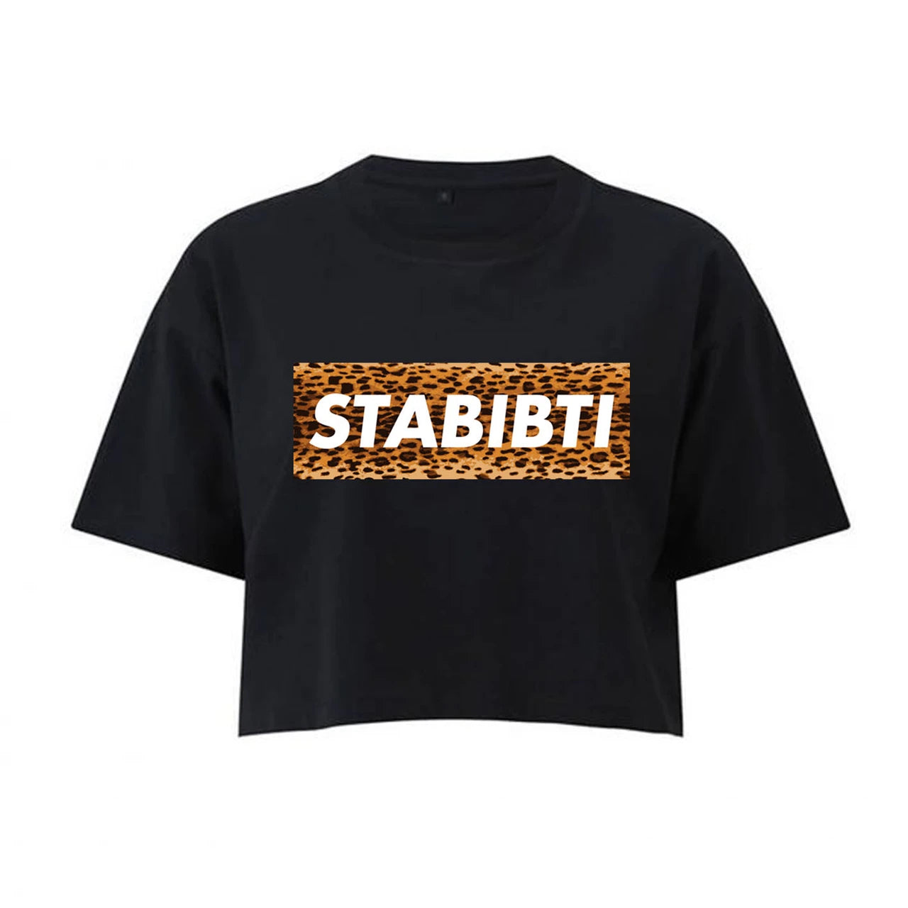 Cropped T-Shirt "Stabibti Leo"