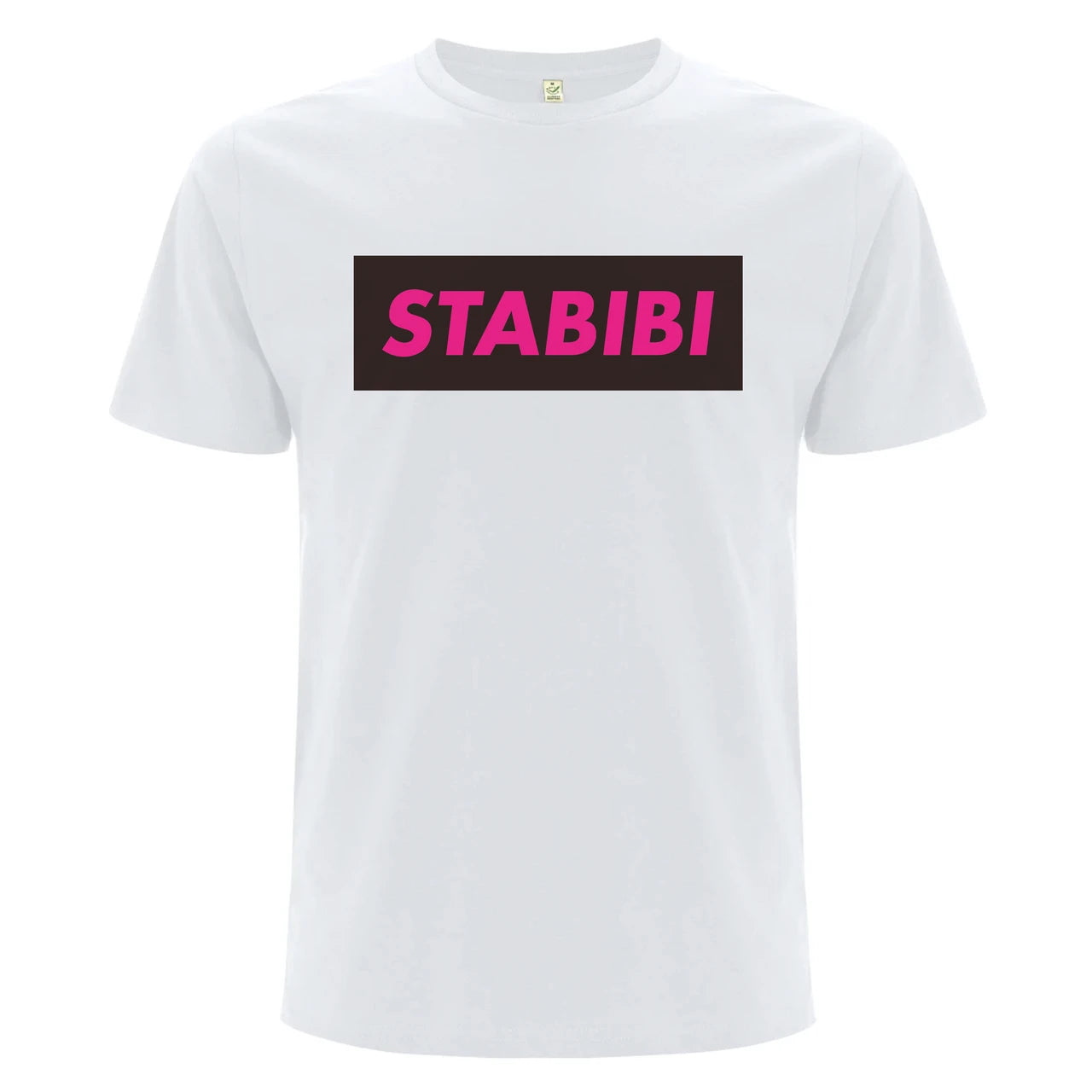 Unisex T-Shirt "pink" in weiß
