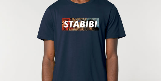 Unisex T-Shirt "Trippy" in french navy