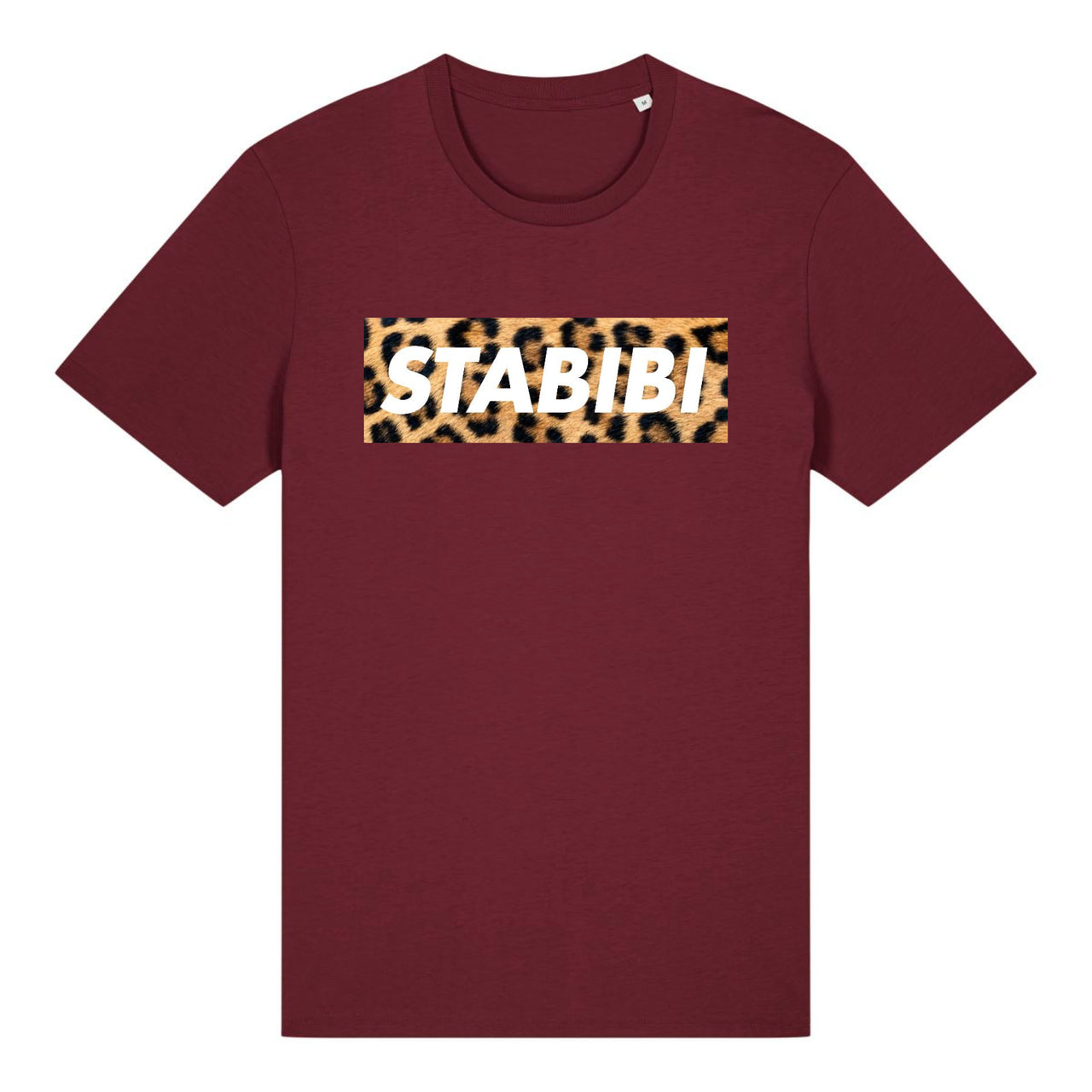 Unisex T-Shirt "Leo" in burgundy