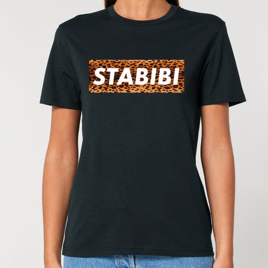 Unisex T-Shirt "Leo" in schwarz