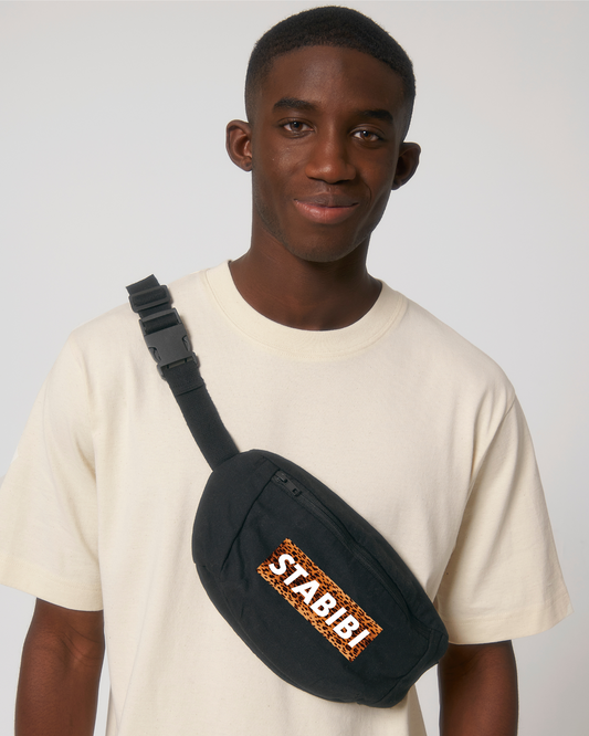 Hip Bag "Leo" in schwarz