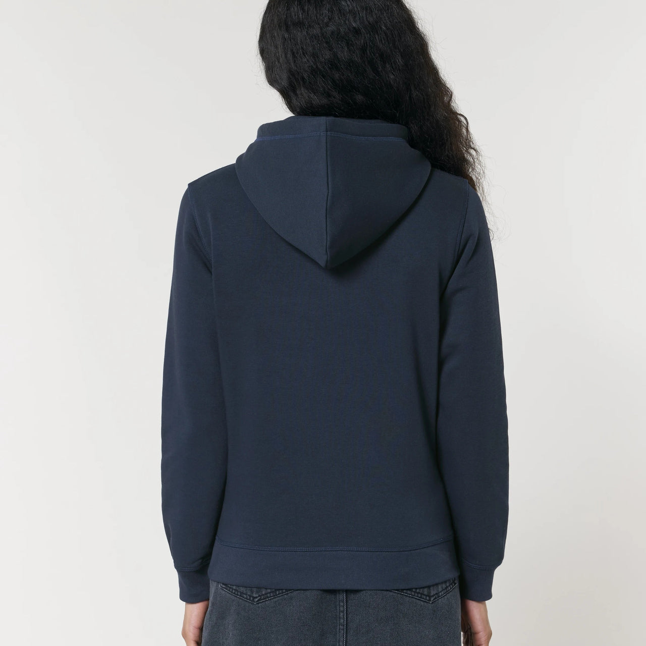 Hoodie "Trippy" in Dunkelblau (French Navy)