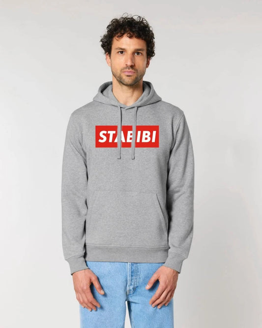 Hoodie "Classic" in Grau (Heather Grey)