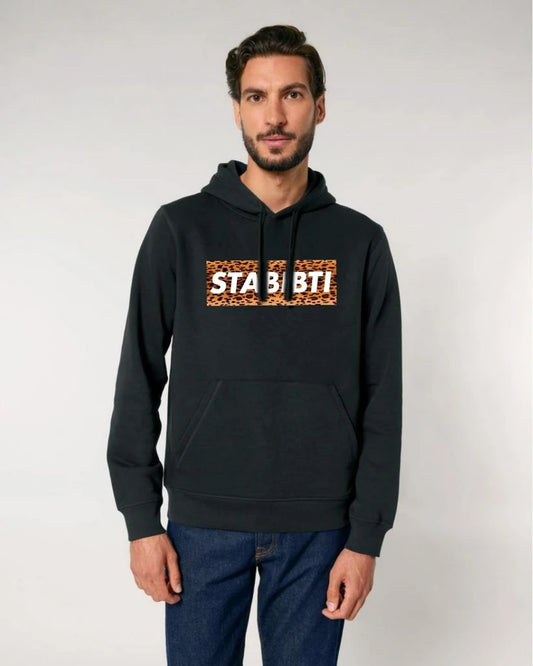 Hoodie Stabibti "Leo" in Schwarz