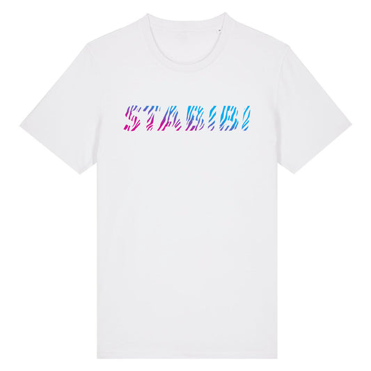 Unisex T-Shirt "Zebrabibi" in weiß
