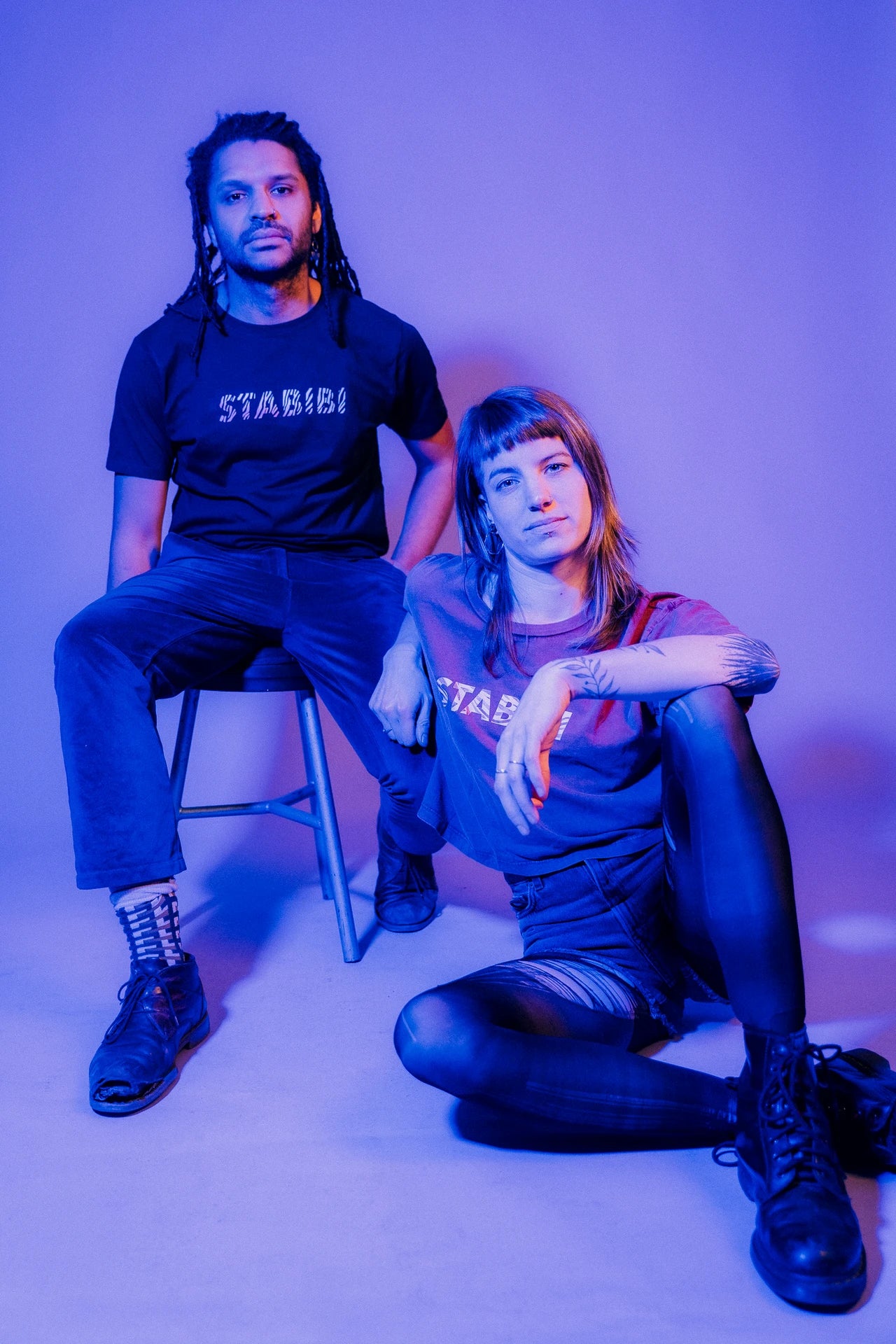 Unisex T-Shirt "Zebrabibi" in schwarz