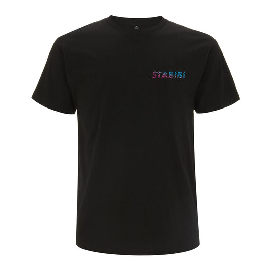 Unisex T-Shirt "Zebrabibi Mini" in schwarz